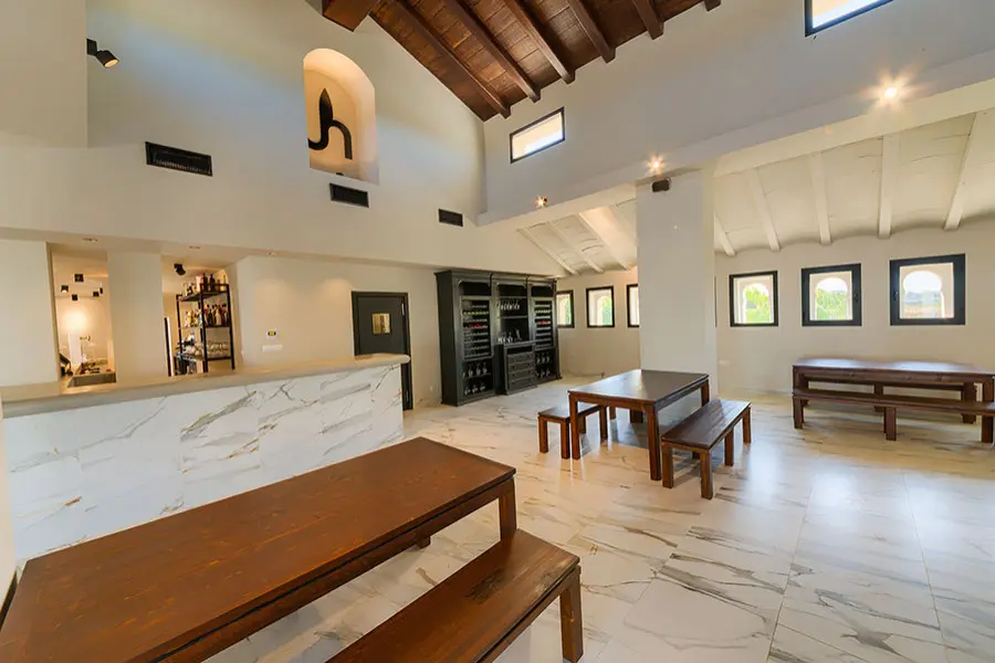 Interior abierto del proyecto Hacienda Soto Hegohaizea